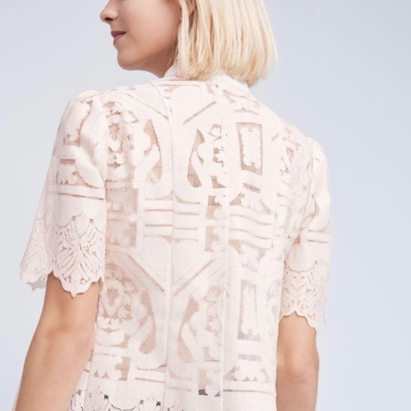 Anthropologie Floreat Lace Blouse - Picture 2 of 9